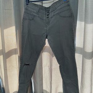 Grey Vanity Size 2x Skinny Jeans